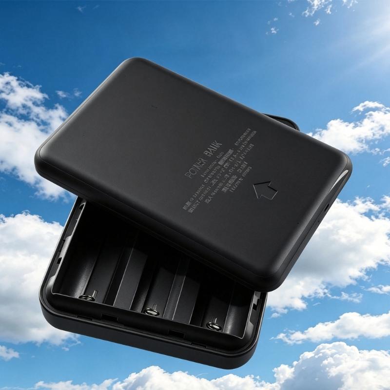 Корпус Powerbank своими руками для держателя 3x21700, Корпус аккумулятора с выдвижной крышкой, Пластиковый корпус для сборки без пайки