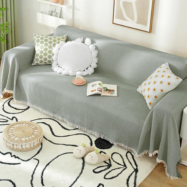 Nordic Summer Universal Sofa Cover Blanket for All Seasons