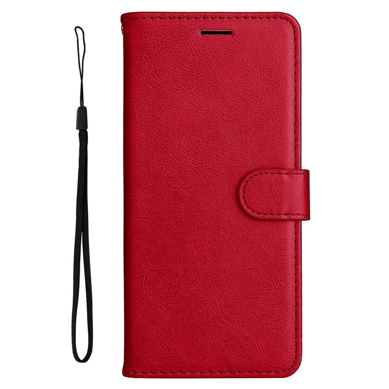 Простой Кошелек-Книжка Чехол-Флип Для OPPO A38 A58 A78 A98 A31 2020 F23 A8 A16S A54S A17 A1 5G Мужской Женский Capa С Подставкой Чехол Для Телефона D06E