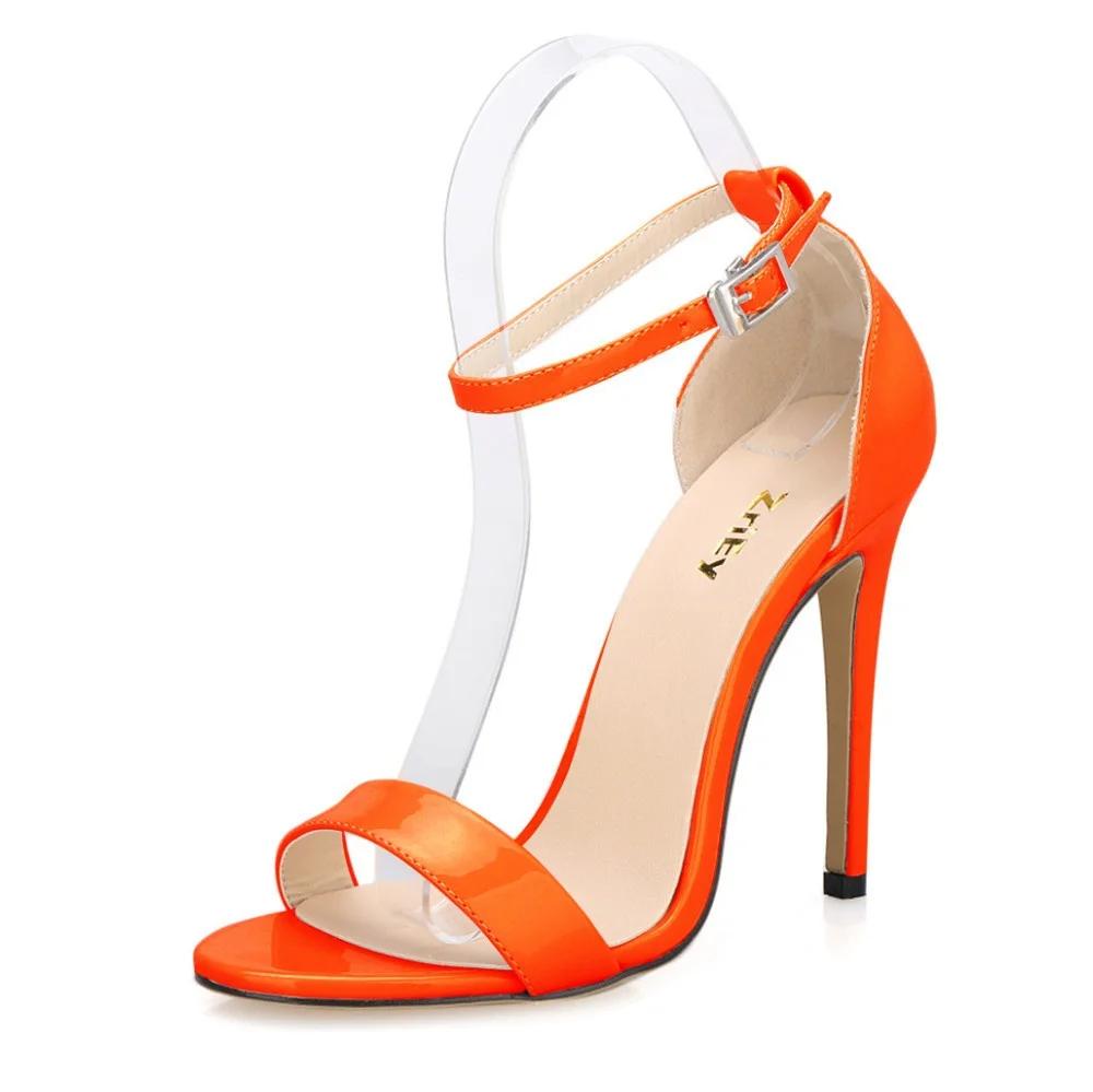 Женские сексуальные туфли-лодочки Летние босоножки на низком каблуке 5 см с ремешком на щиколотке Открытые носки Сексуальные туфли на высоком каблуке Свадебные туфли для вечеринок Женские босоножки больших размеров