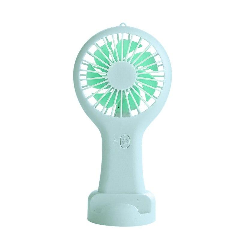 Practical and Durable Big Strong Wind Holding Small Fan Desktop Mini USB Fan Outdoor Portable Two-purpose Rechargeable Small Fan