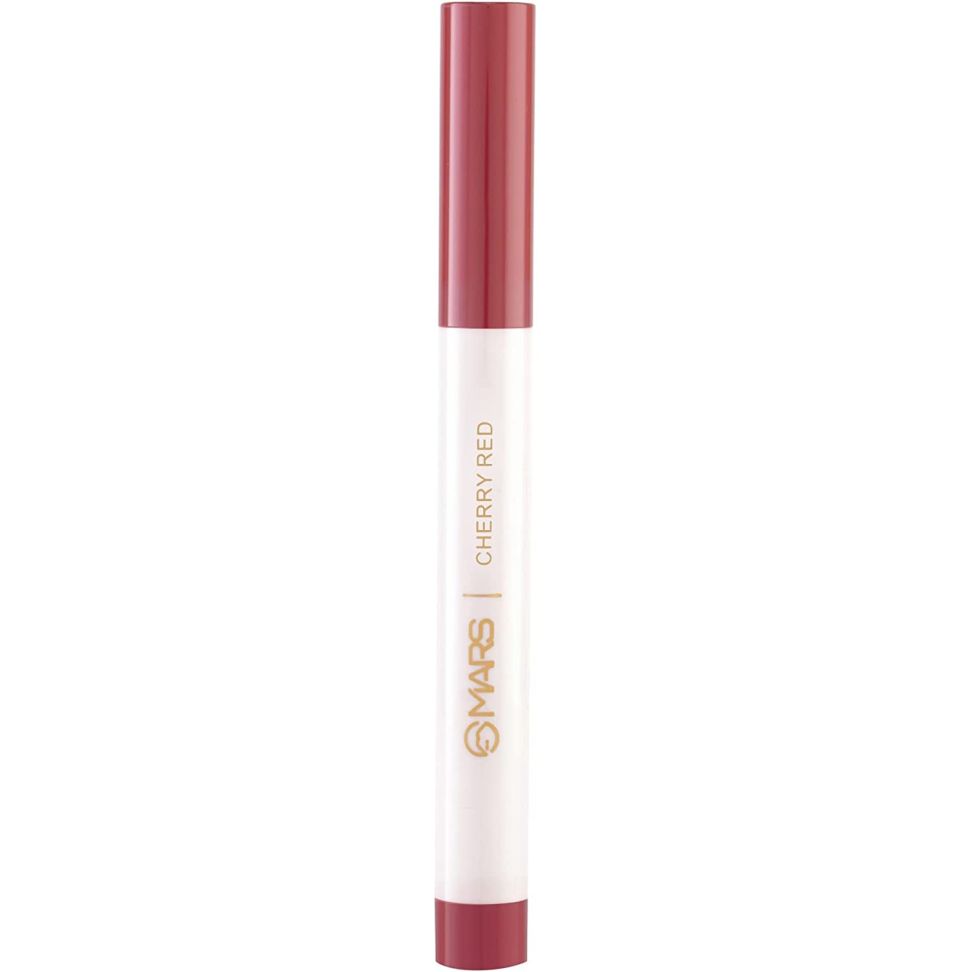 MARS Non-Transfer Long Lasting Poppins Rotating Matte Lip Crayon (Cherry Red-02, 1,3 г)