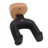 Guitar Wall Mount  Automatic Lock Holder Wooden Base Instrument Neck Hanger for Guitar Bass U