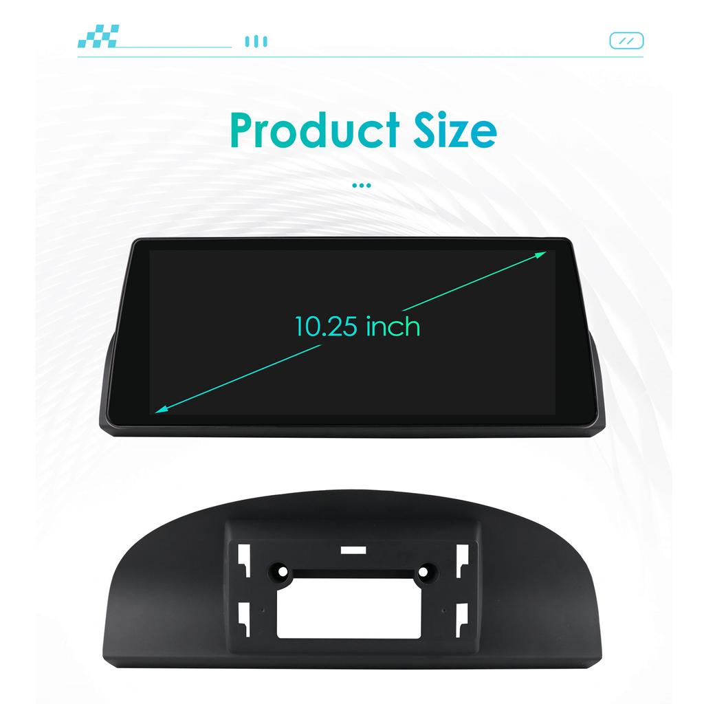 OSSURET Android 13 10,25-дюймовые автомобильные интеллектуальные системы 2 Din Wireless Carplay Android Auto для BMW 3 серии E90 E91 E92 E93(2009-2012)CIC стерео RDS