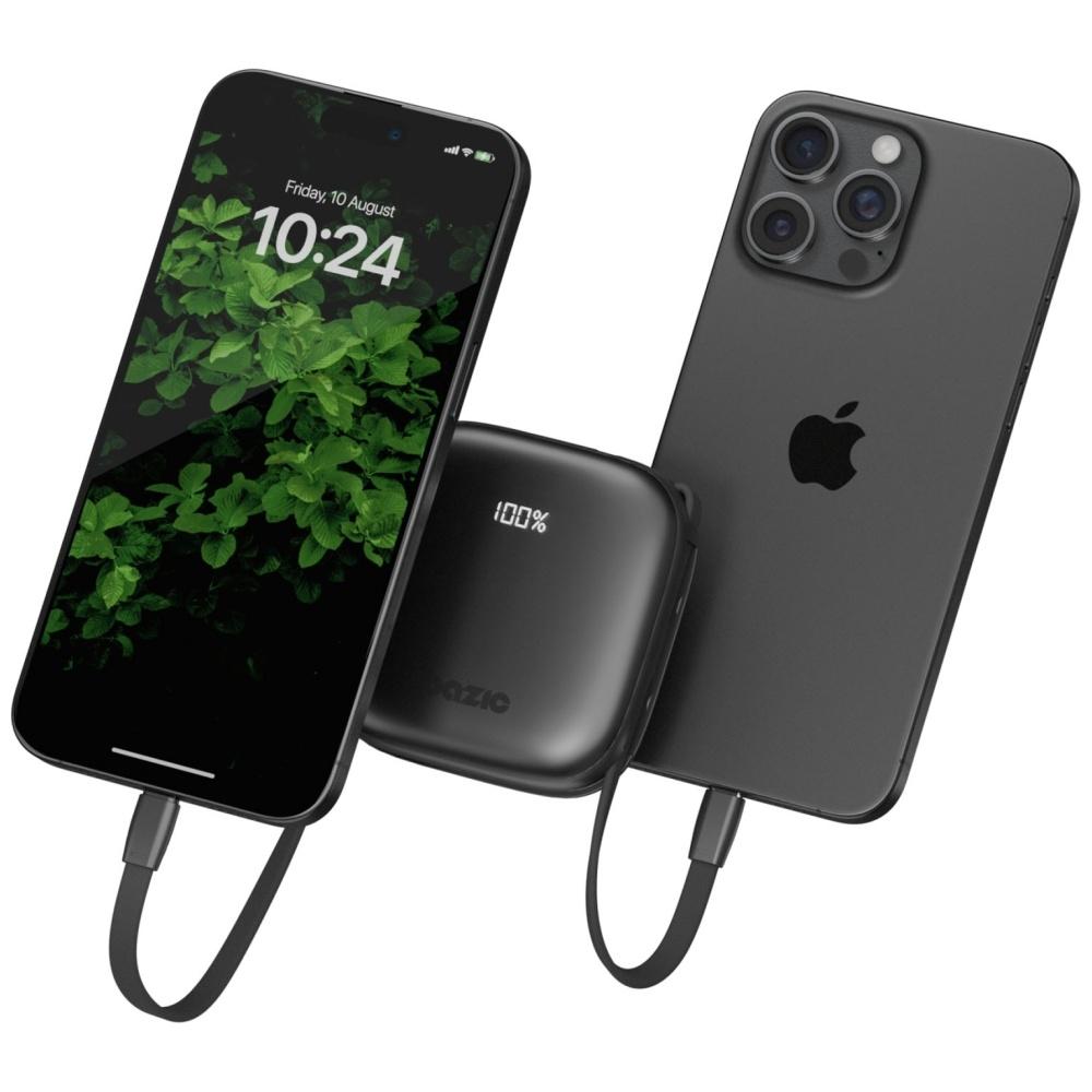 PowerBank 4w1 Bazic Fusion 10000mAh      PD20W USB-C/Lightning czarny