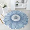 Household Special-shaped Flower Imitation Cashmere Carpet Living Room Floor Mat Bedroom Bedside Blanket