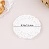 150 шт., круглая бумажная салфетка с кружевными краями, подложка для кексов, жареная еда, десерт, печенье, вечеринка, свадьба, бисквит, торт, посуда, подложка для чашки