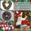 2/4 Pcs Christmas Wreath Storage Bag Round Transparent PVC Waterproof Dustproof Garland Storage Bag Garland Container Organizer
