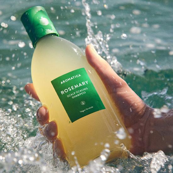 AROMATICA Шампунь от шелушения кожи головы «Розмарин», 400 мл