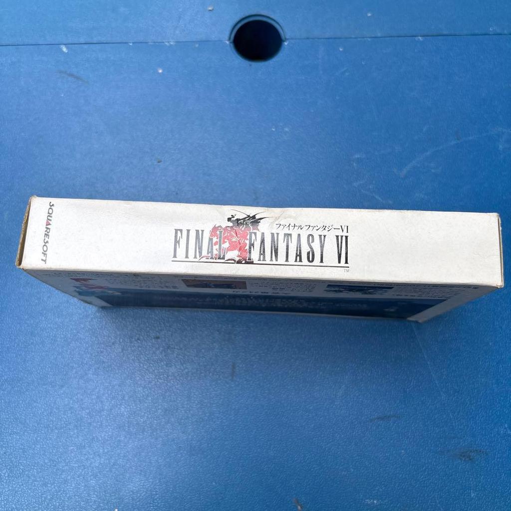 Used [Ultra Rare, with Box and Manual] Final Fantasy VI Super Famicom Software