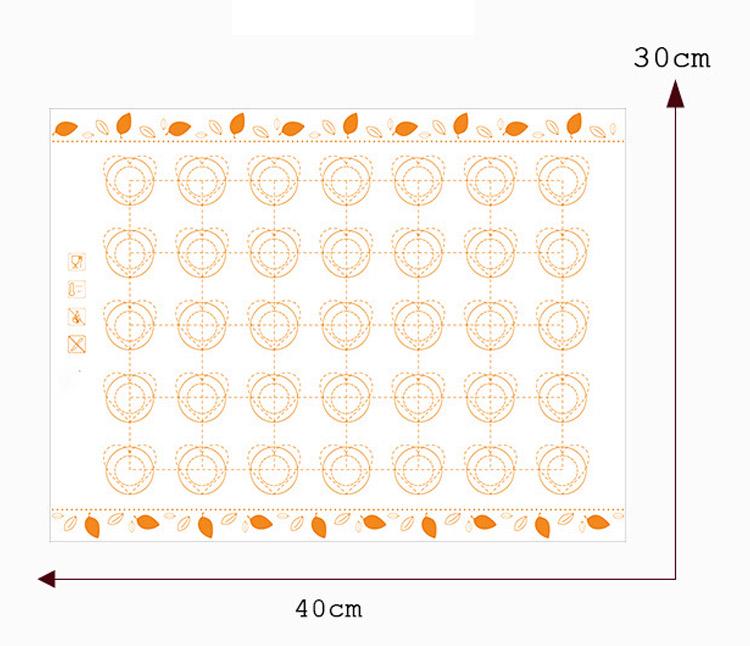 40X30Cm/29X26Cm силиконовый противень для выпечки помадка формы для выпечки макарон духовка инструменты для выпечки