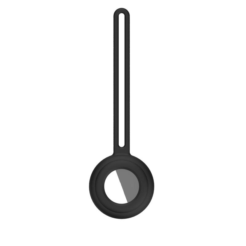 Чехол для устройства слежения GPS Airtags Anti Loss Dog Tracker Locator Airtag Liquid Silicone Portable Keychain для Apple Air Tag Case