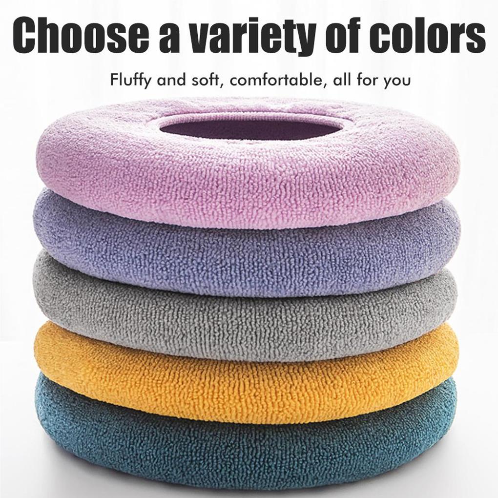 Подушка для сиденья унитаза, коврик, долговечный, разноцветный, сохраняющий тепло