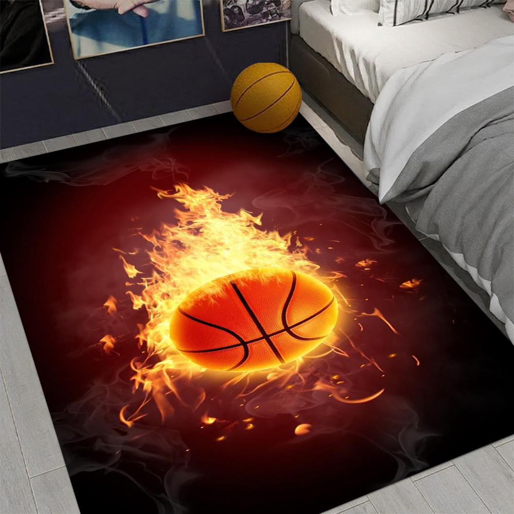 Football Basketball Carpet Floor Mat Living Room Sofa Sports Room Bed Carpet Bedroom Decoration Trend