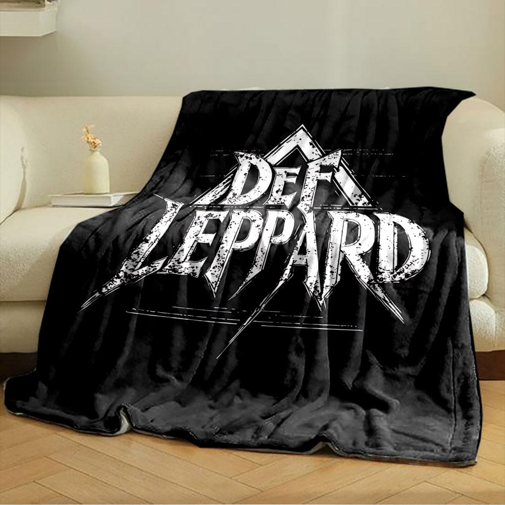 Def Leppard Logo Blanket for all seasons blanket lunch break throw gift