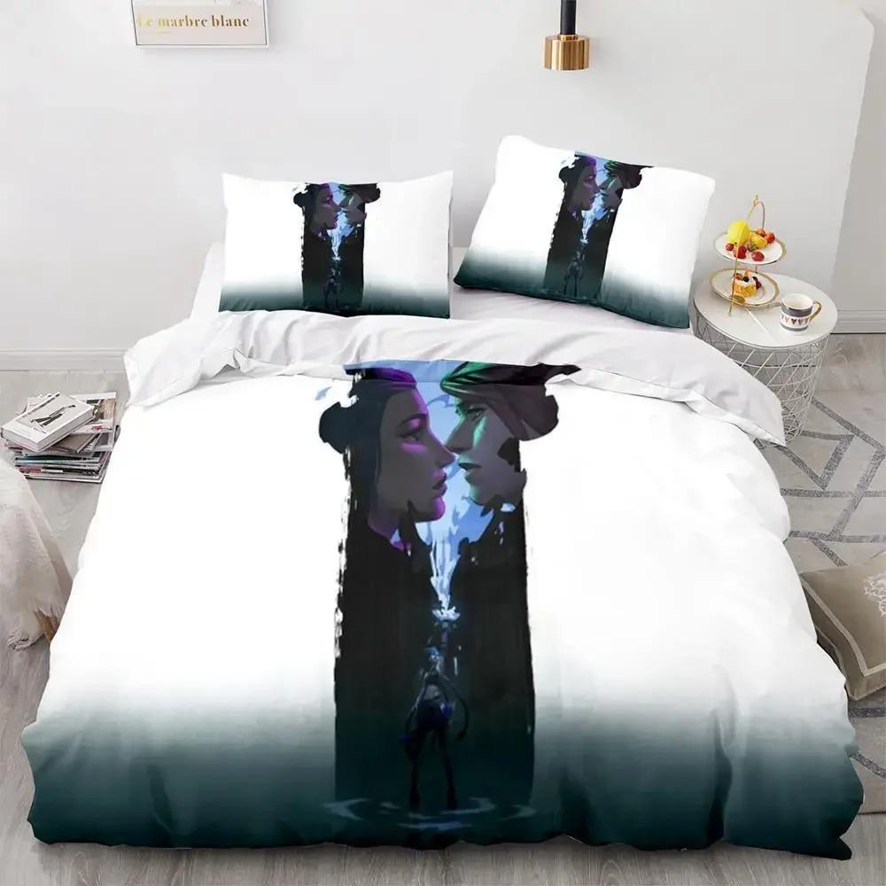 Runaway Lol Jinx Bedding Set Single Twin Full Queen King Size Bed Set Adult Kid Bedroom Duvet cover Set ropa de cama matrimonio