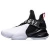 Li Ning CF Амортизирующие Скользкие Устойчивые к истиранию Средние Винтажные Баскетбольные Кроссовки Черно-белые ABAP111-1