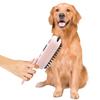 2 Pcs Cat Steam Brush Pet Spray Hair Removal Comb 3-in-1 Pet Grooming Massage Brush with Rotatable And Foldable Handle for Cats And Dogs
