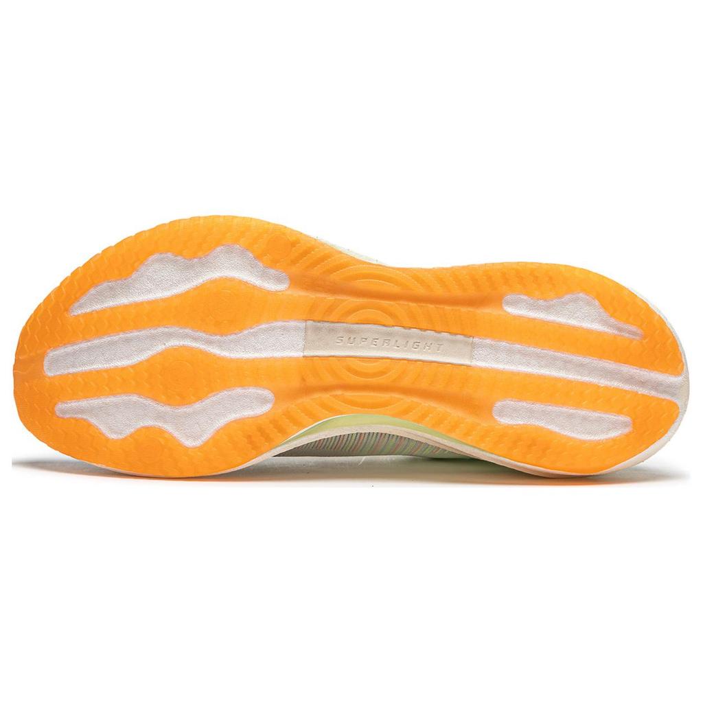 Новые кроссовки LiNing Super Light 21 с амортизацией, нескользящие, дышащие, легкие, с низким верхом, повседневные, для бега, женские, бело-зеленые ARBU002-40