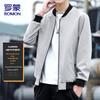 ROMON Мужская куртка в стиле business casual с воротником-стойкой на осень