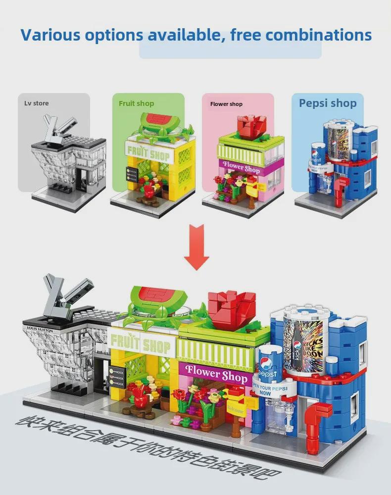 Мини-конструкторы Semper Street View: Совместимая с Lego игрушка для детей 6-16 лет