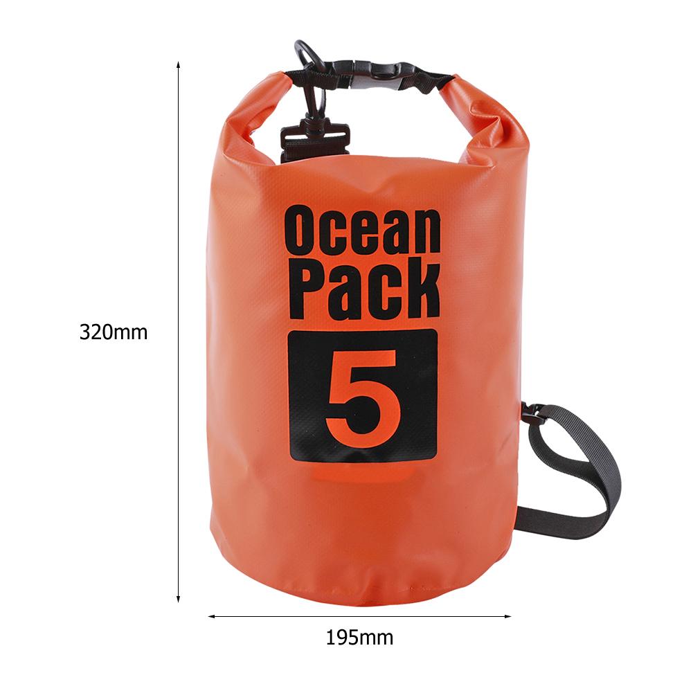 2L 3L 5L 10L 15L Waterproof Dry Bag Swimming Bag Foldable Beach Storage Pack Kayaking Rafting River Trekking Floating Water Sack