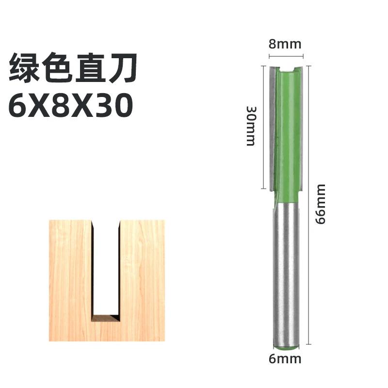 6/8/12MM 1/4′′ 1/2′′ хвостовик фреза для обработки заподлицо с 4 лезвиями деревообрабатывающая фреза для дерева фреза набор фрезерных фрез fresa новый