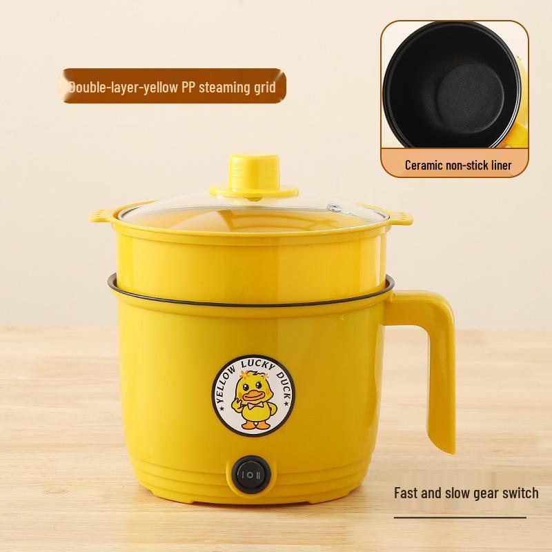 Мини-мультиварка: Готовит на пару и варит для одного человека, идеально подходит для общежитий