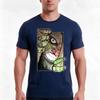 Zombie Breaking In Geometric Remix Tshirt Summer Casual Cotton Tee Oversized Streetwear Tops Vintage Graphic Print