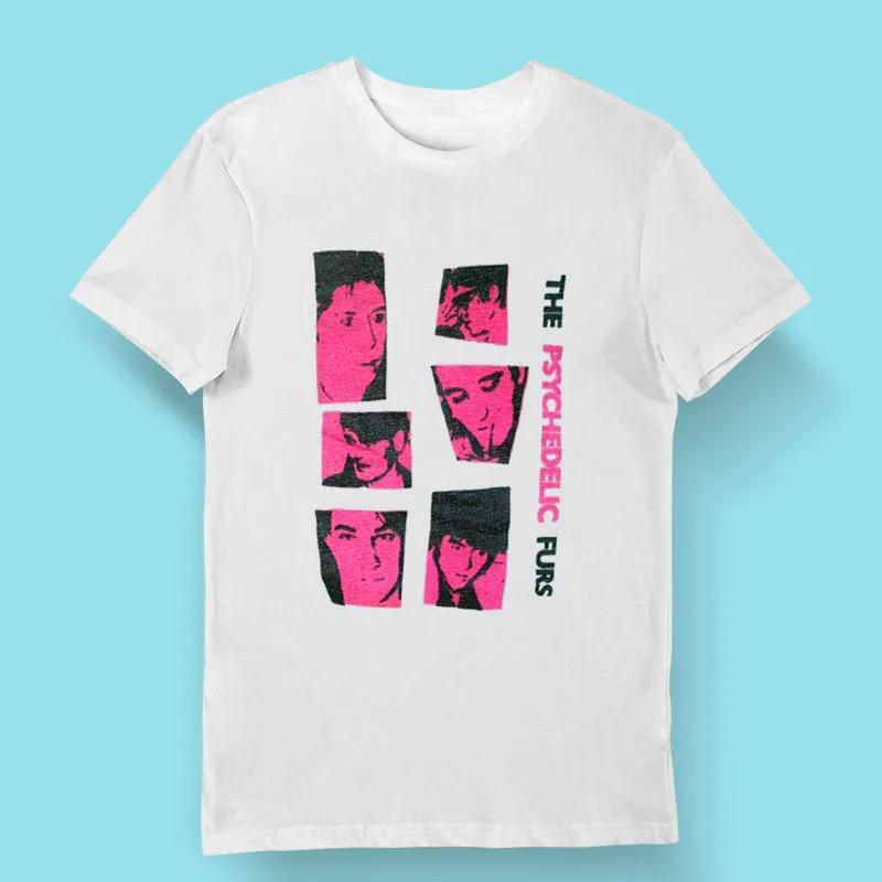 Vtg The Psychedelic Furs Band Tour Concert Cotton White All Size Shirt BL210