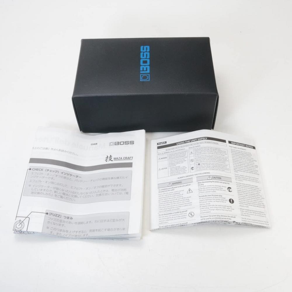 BOSS FZ-1W Fuzz - техника - WAZA CRAFT Fuzz Сделано в Японии BOSS