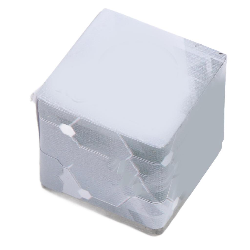 Мел для бильярдного кия профессиональный портативный безопасный мел для бильярдных палок для обучения игровому серому цвету