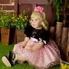 Adorable 23.6in Baby Girl Doll With Soft Vinyl Silicone And Charming Outfit