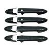 Cicisame Carbon Fiber Door Handle Cover Trim of for Honda GK 2014 15 16 17 (Set 8) Jazz/Fit