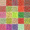 50Pcs Mixed Fruit Polymer Soft Clay Flakes for Nail Art UV Epoxy Resin Silicone Mold DIY Sheeting Slime Filler Making Tweezers