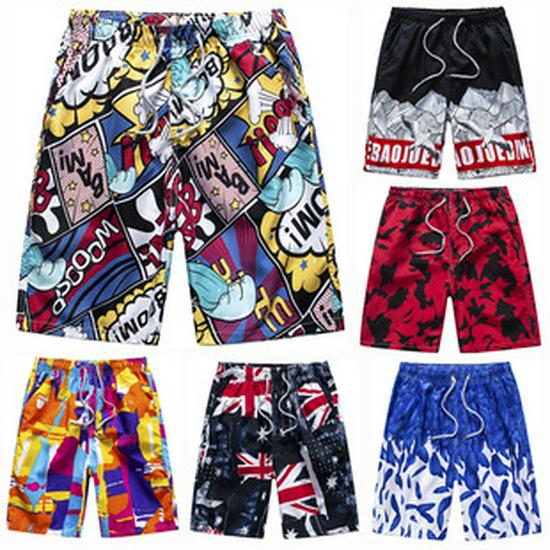 Men's Quick-Dry Beach Shorts: Summer Seaside Swim & Sports, Loose Five-Point Pants for Couples