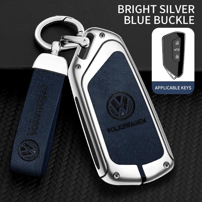 Новый чехол-брелок для ключа автомобиля для VW Volkswagen Golf 8 MK8 ID3 ID4 Cupra 2020 Skoda Octavia A8 SEAT Leon MK4 Аксессуар-брелок