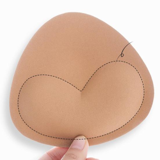 1 пара женских накладок на грудь, устойчивых к поту, противоскользящих, невидимых, тонких, дышащих, утолщенных, поддерживающих грудь, липких накладок, накладок на соски, бюстгальтер без бретелек