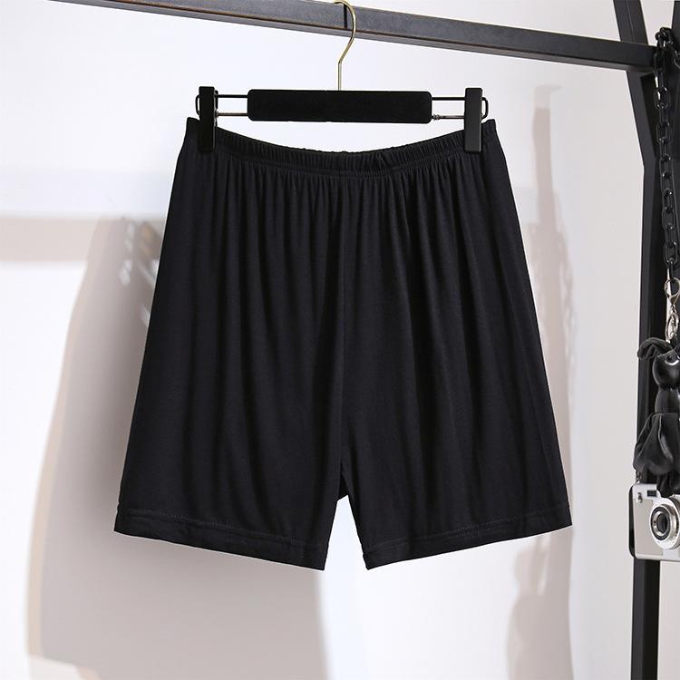 Женские летние шорты с эластичным поясом и антибликовым покрытием, свободные повседневные домашние брюки больших размеров