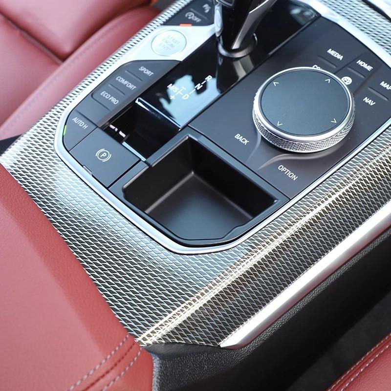 ABS Car Central Shift Storage Box Organizer Tray Fit For BMW 2 3 4 X3 X4 X5 X6 Series F40 F44 G20 G28 G29 G01 G05