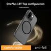 Для OnePlus 13T Чехол Жесткий Прозрачный Магнитный Magsafe Ударопрочный Защитный Задняя Крышка Чехол Для One Plus 13T 1+13T Корпус Телефона