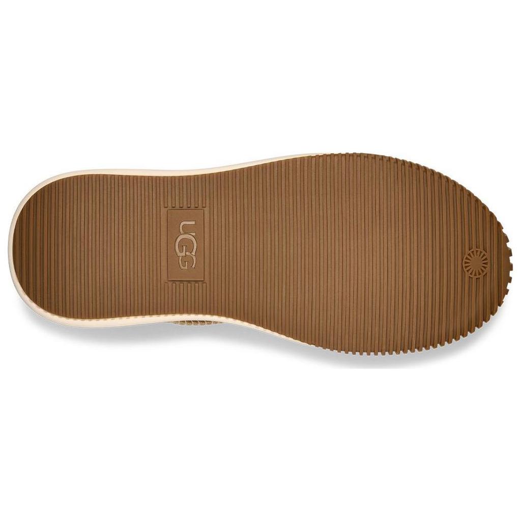 UGG Fashion Platform Fabric Comfortable Stylish Non-Slip Increased Height Low-Top Sneakers Men Sneakers Brown 1167499-MDSD