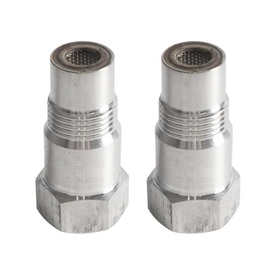 Stainless Steel Extension Fitting with Filter Screen M18x1.5 Oxygen Sensor Adapter 1.8 Inch Thread Reducer Coupling Adapter Connector
