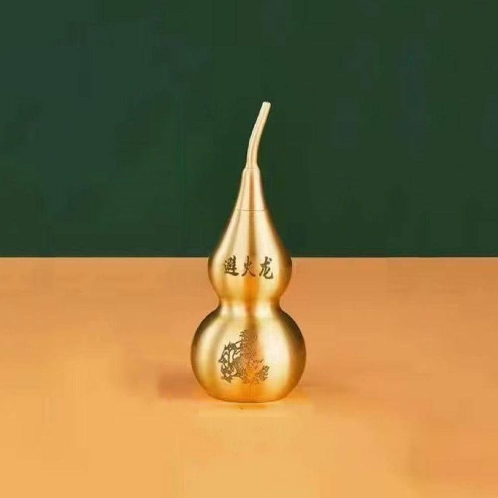 Медная тыква в китайском стиле, ремесленная огнестойкая тыква-дракон, креативная гостиная