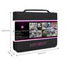 HIFORNY Drawing Sketching Set Professional Art Supplies Metallic Blending Coloring Zipper Case & Graphite, Charcoal, Color, Watercolor, Pencil, Tool,