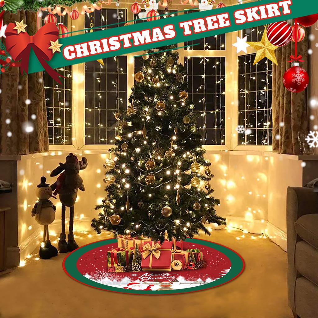 Christmas Tree Skirt Christmas Tree Bottom Decoration Tree Skirt Decoration