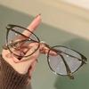 Женские очки Y2K с защитой от синего света Овальная оправа Легкие оправы Очки-заявление