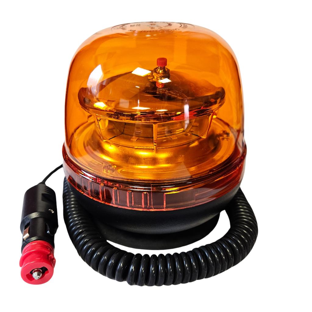 Lampa Ostrzegawcza Kogut Led Na Magnes 12/24V