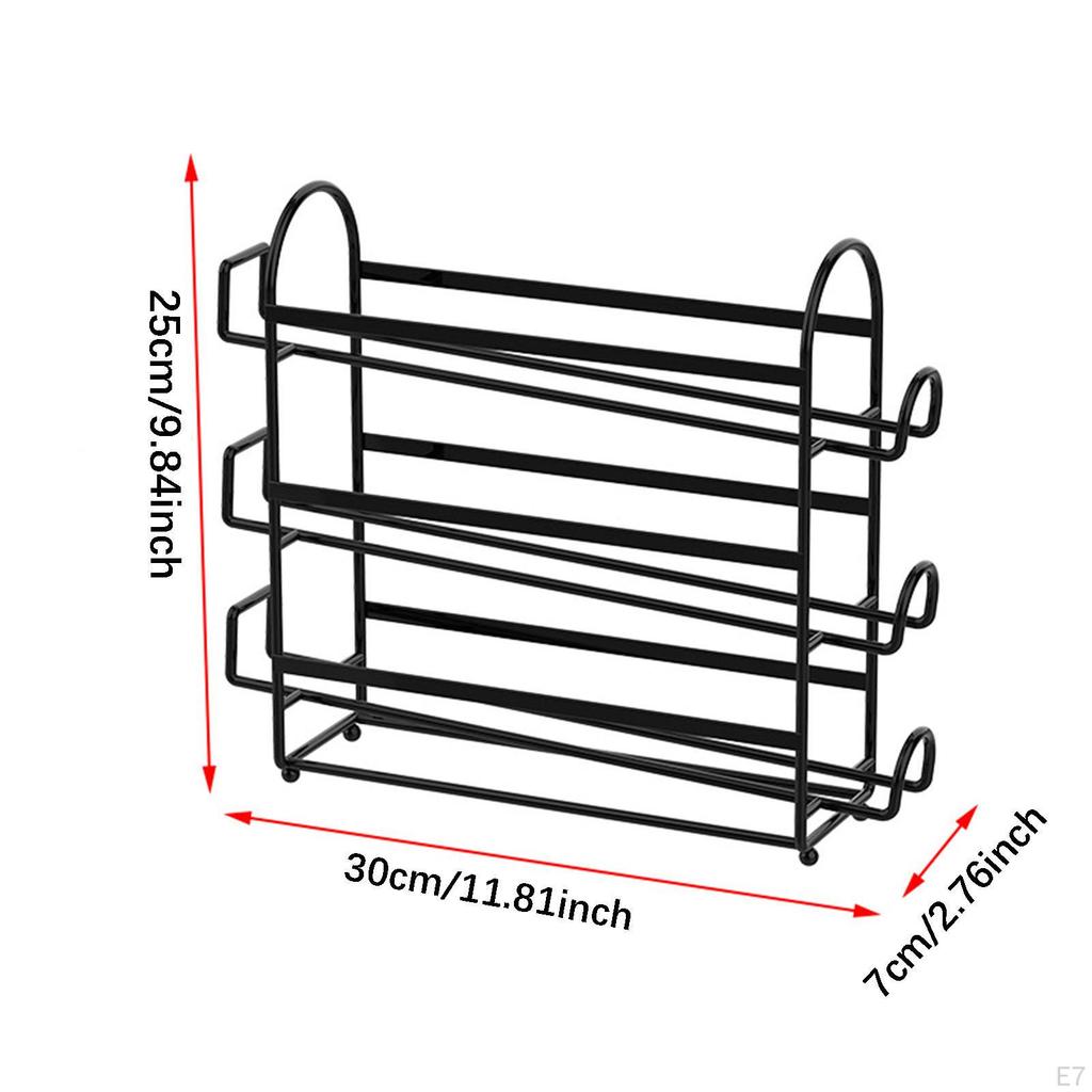 Metal Egg Tray Automatically Rolling Fridge Container Keep Tidy Storage Organizer for
