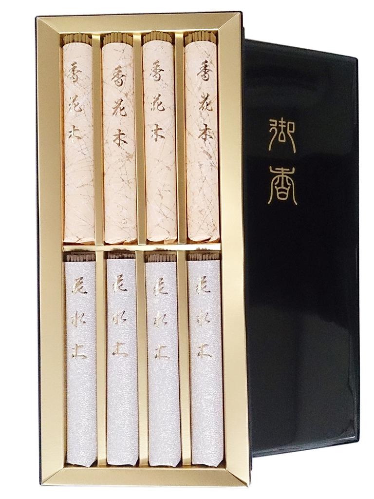 Product with Gift Awaji Joss Agarwood Flower Sandalwood Incense Painted for Incense Stick Assorted Incense Memorial Memorial 49 49 1st 3rd Good Good